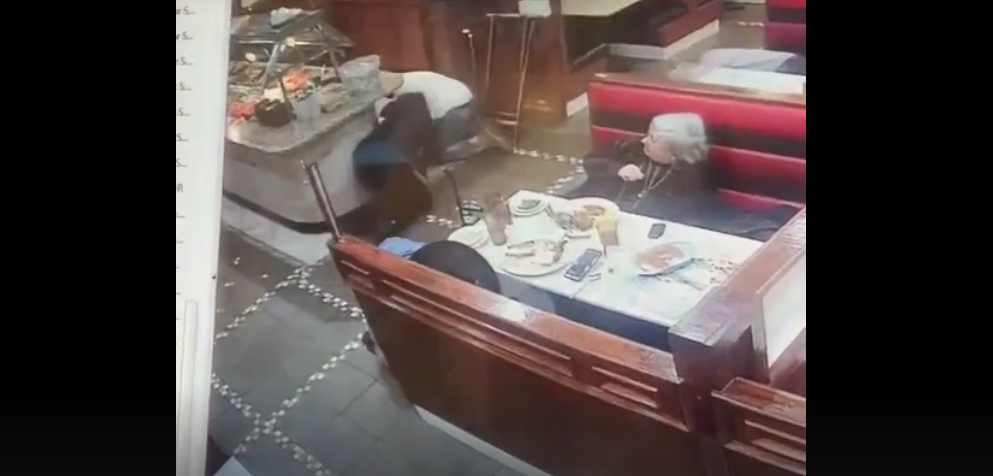 New Video from the Plane Crash in Philadelphia Shows Debris Hitting a Nearby Restaurant